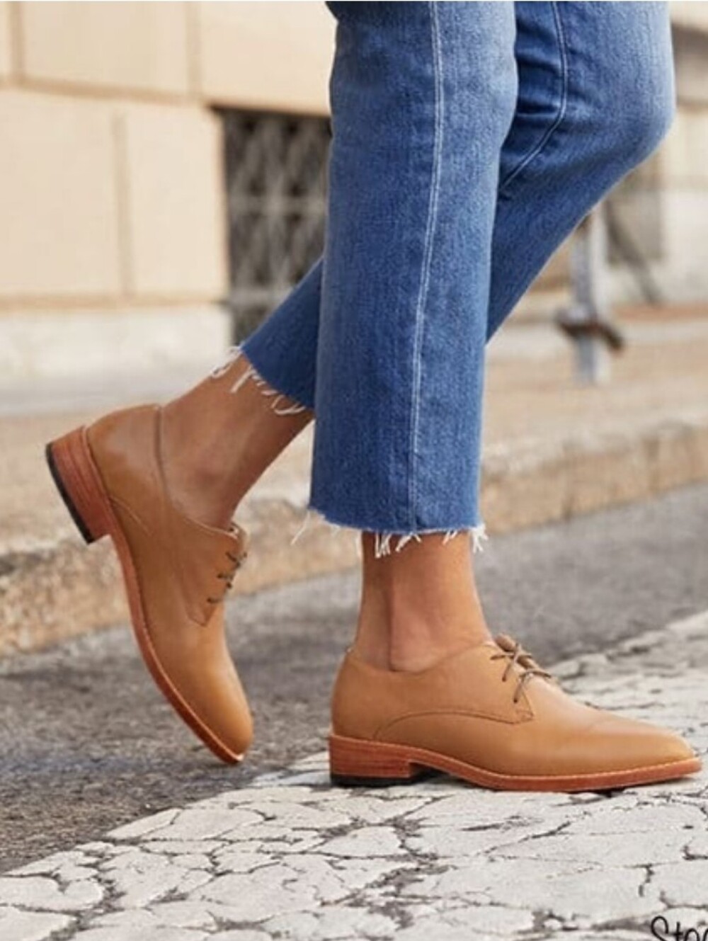 Nisolo James Oxford - Almond, Size 7